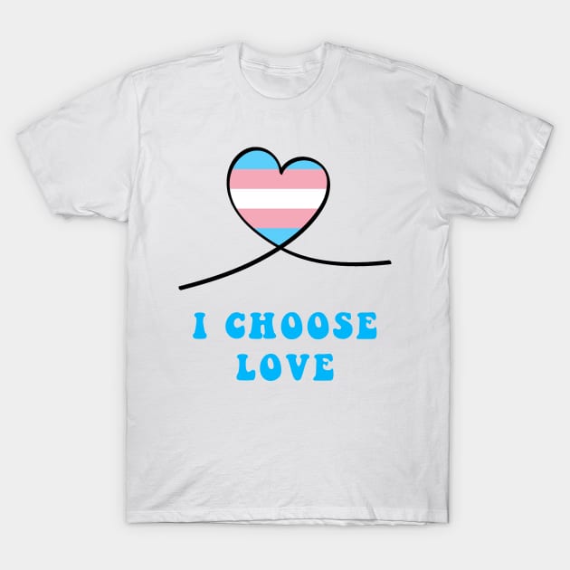 Pride heart I choose love T-Shirt by artbypond